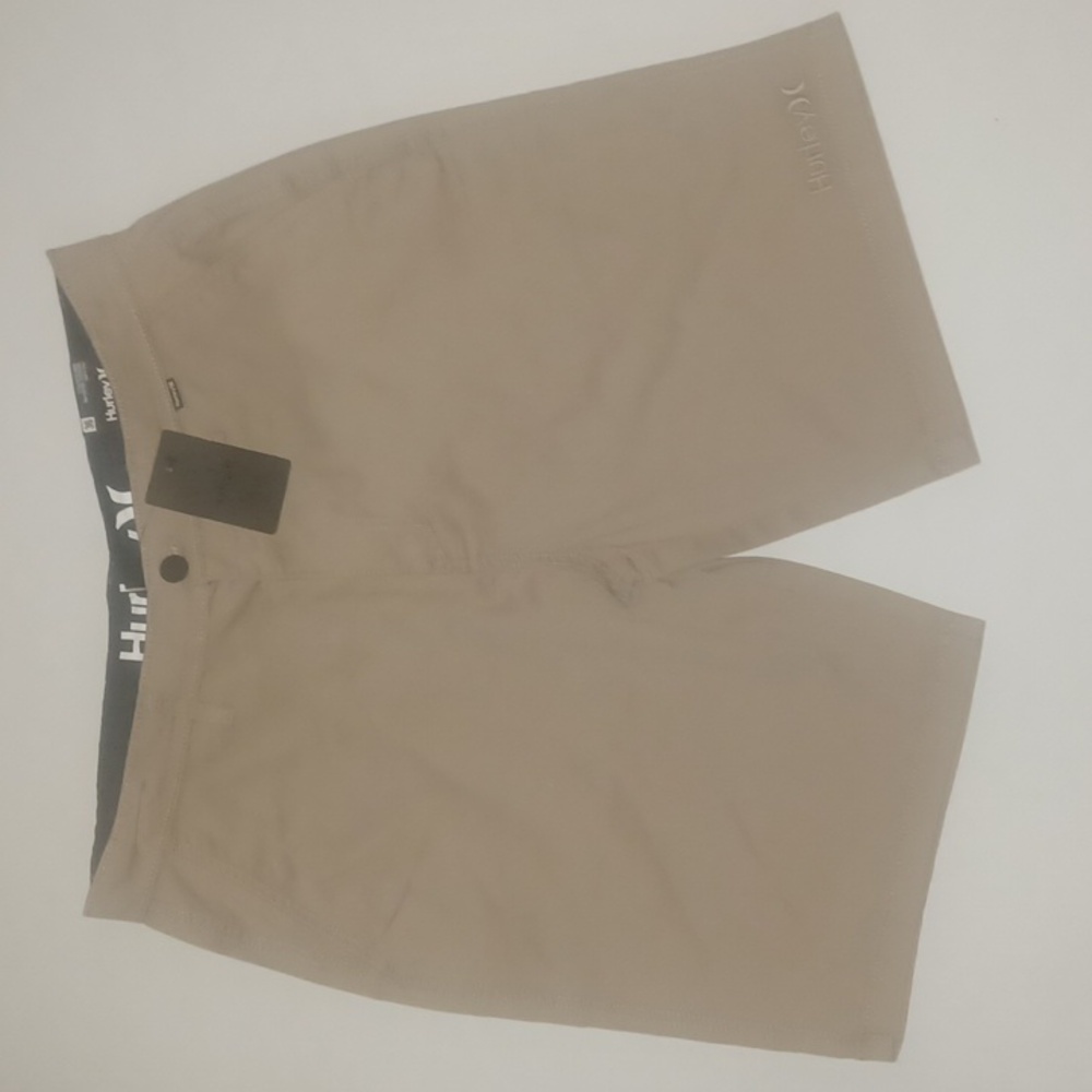 Hurley Cotton KhakinWalking Shorts Color-Tan Size-36 NWT
